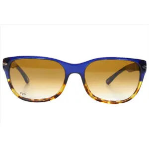 Persol PO3020-S 955/51 Blue Havana Brown Designer Italy Sunglasses -Ma
