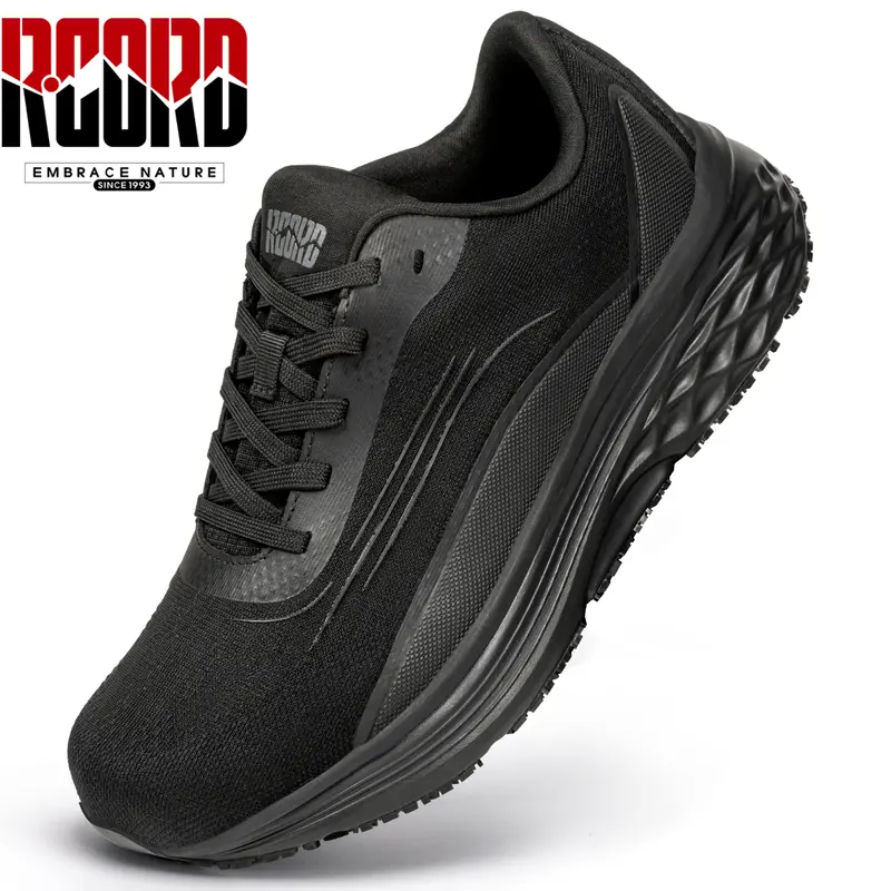 R CORD Women’s Waterproof Oil-Resistant Work Shoes – Non-Slip Chef Sneakers for Kitchen & Restaurant