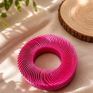 Addictive Soft Fidget Ring – Stretch, Spin & Satisfy Sensory Toy Soft Flexible Fidget Ring – Sensory Stress Relief Toy, Bendable & Stretchy Finger office