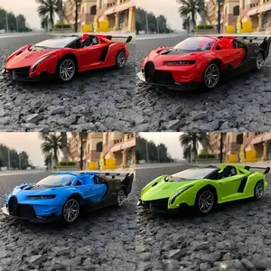 Remote control car, 1/18 scale racing car model electric sports car, children's toy, suitable for children over 3 years old, educational toy, birthday gift