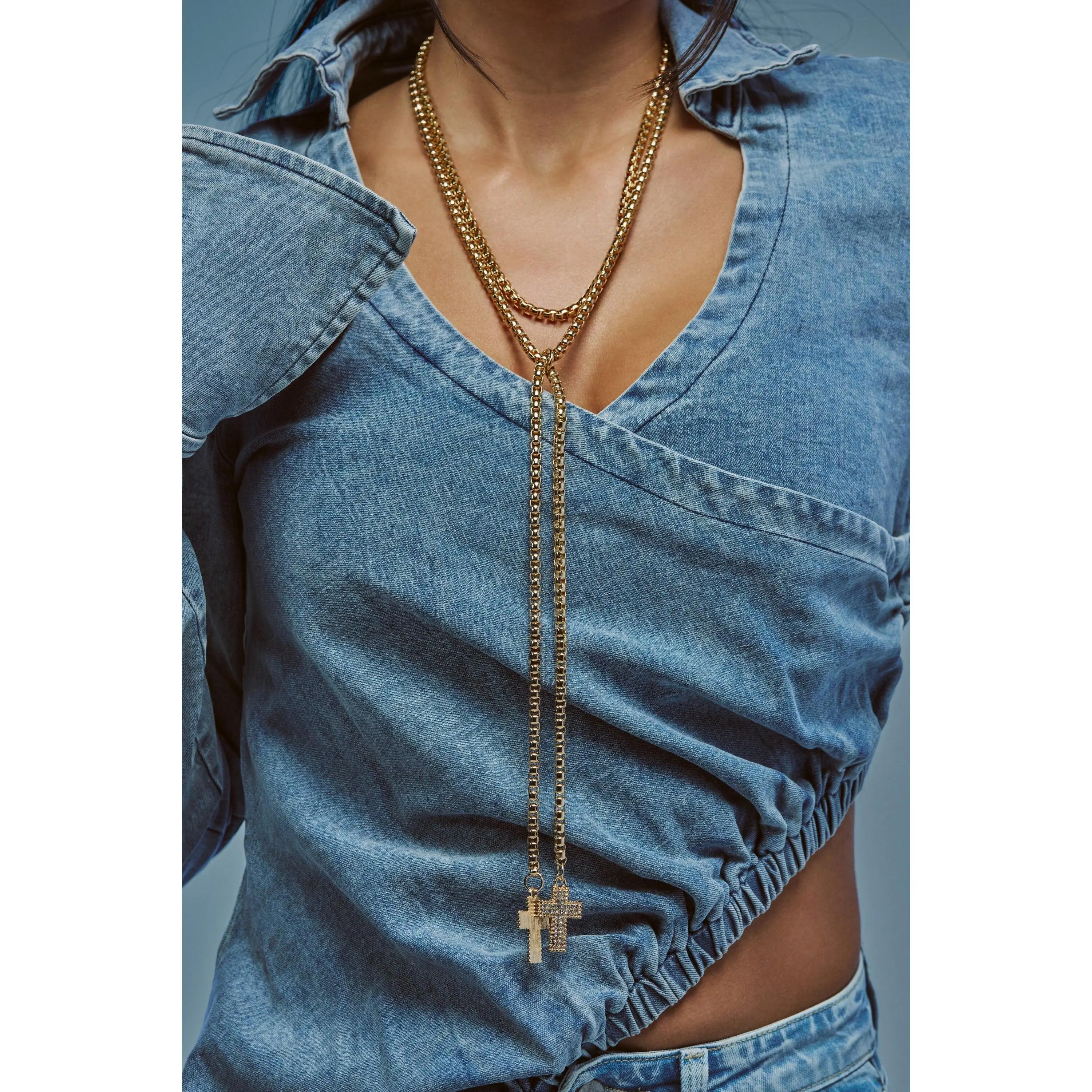 BLESSED GOLD NECKLACE