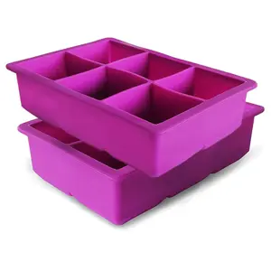 Elbee Home Large Silicone Ice Cube Mold