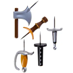 Medieval Weapons Pushpins