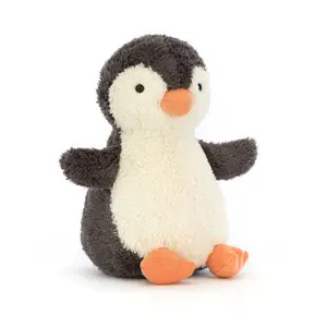 23Cm - Jellycat Peanut Penguin Snowboarding oft Plush Toy Stuffed Farm Animals Doll Baby Kids Present Gift Birthday