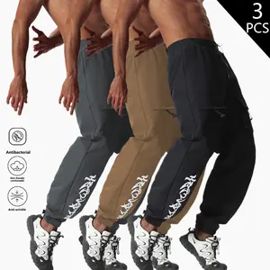 Men’s loose outdoor cargo athletic casual pants; street-style multifunctional cargo pants with pockets and a drawstring waist; all-season long pants for work and leisure; comfortable everyday wear; suitable for gym workouts and running; men’s pants ideal