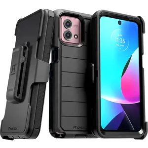 Rome Tech Defender Case for Motorola Moto G Stylus 4G (2023) – Heavy-Duty Rugged Protection, Shock-Absorbing Multi-Layer Armor, Raised Bezel Screen & Camera Protection, Ultimate Drop-Defense Design