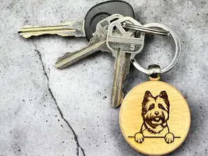 Yorkie Keychain