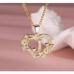 Gold White Diamond K