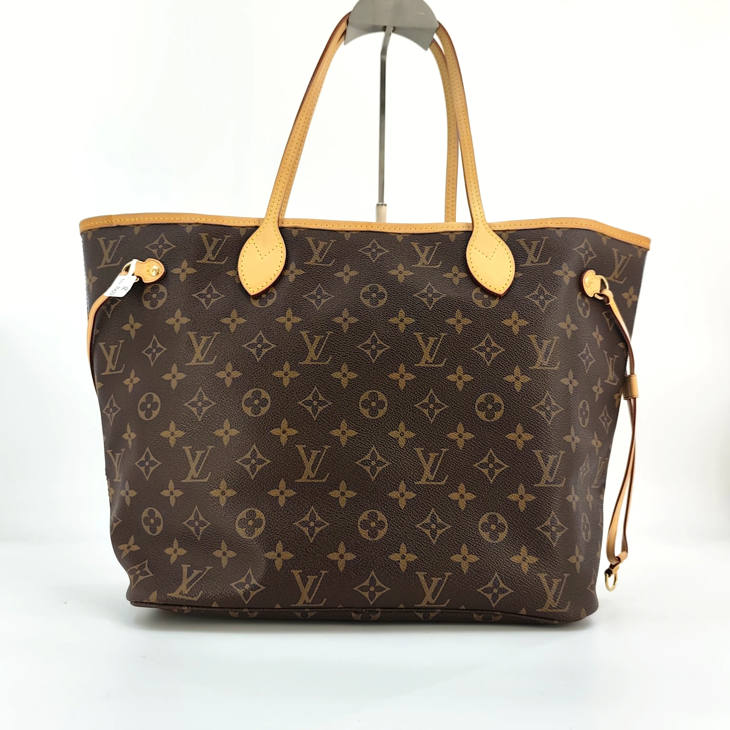 Pre-owned Louis Vuitton leather Tote Bags Neverfull Tote Monogram Canvas MM B00244