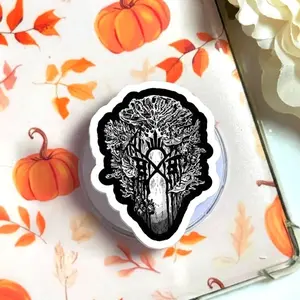 "Sleep Token" Dripping Logo Phone Grip – Gothic Red & Black Design for Metal Music Lovers