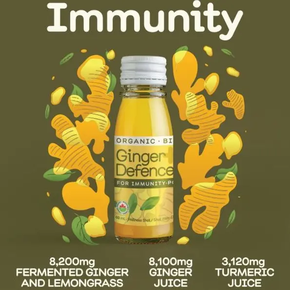 GREENHOUSE Ginger Defence Immunity Booster Shot