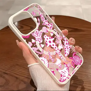 Premium Magnetic Phone Cases for iPhone17/11/12/13/14/15/16//17/Air/promax/Plus Marine Life Pink Whale Shark y2k cased MagSafe Ready, Anti-Fall, Springtok and Ultra-Thin Design |     Perfect for Everyday Use Protector Screen Protector Aesthetic Resistance