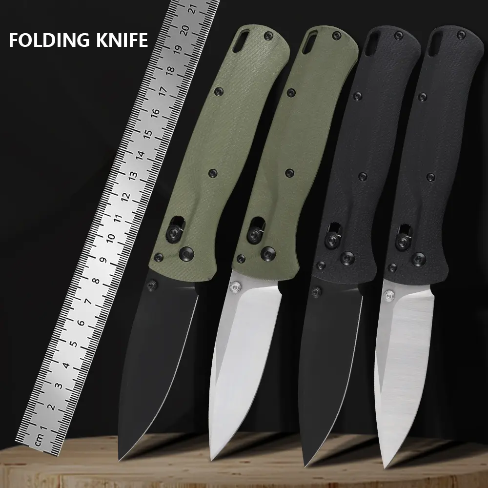 Folding Outdoor Knife with G10 Handle - A Versatile EDC Pocket Knife and Camping Tool for Hiking and Everyday Carry, Outdoor Knives, Camping Tools