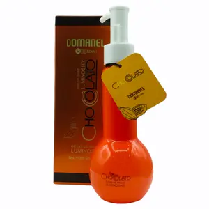 DOMANEL Gota Luminosa Restructuring + Organic + Hydrating + Vitamin + Colour Protection Gel Haircare Lightweight Frizz Control Lengthening Volumizing Chocolate Luminous Glow
