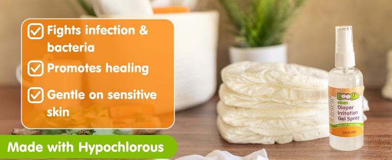 Boogie Diaper Irritation Gel Spray for Babies – Hypochlorous Powered, Sting-Free, Mess-Free Care for Sensitive Skin Boogie Diaper Irritation Gel Spray for Babies – Hypochlorous Powered, Sting-Free, Mess-Free Care for Sensitive Skin