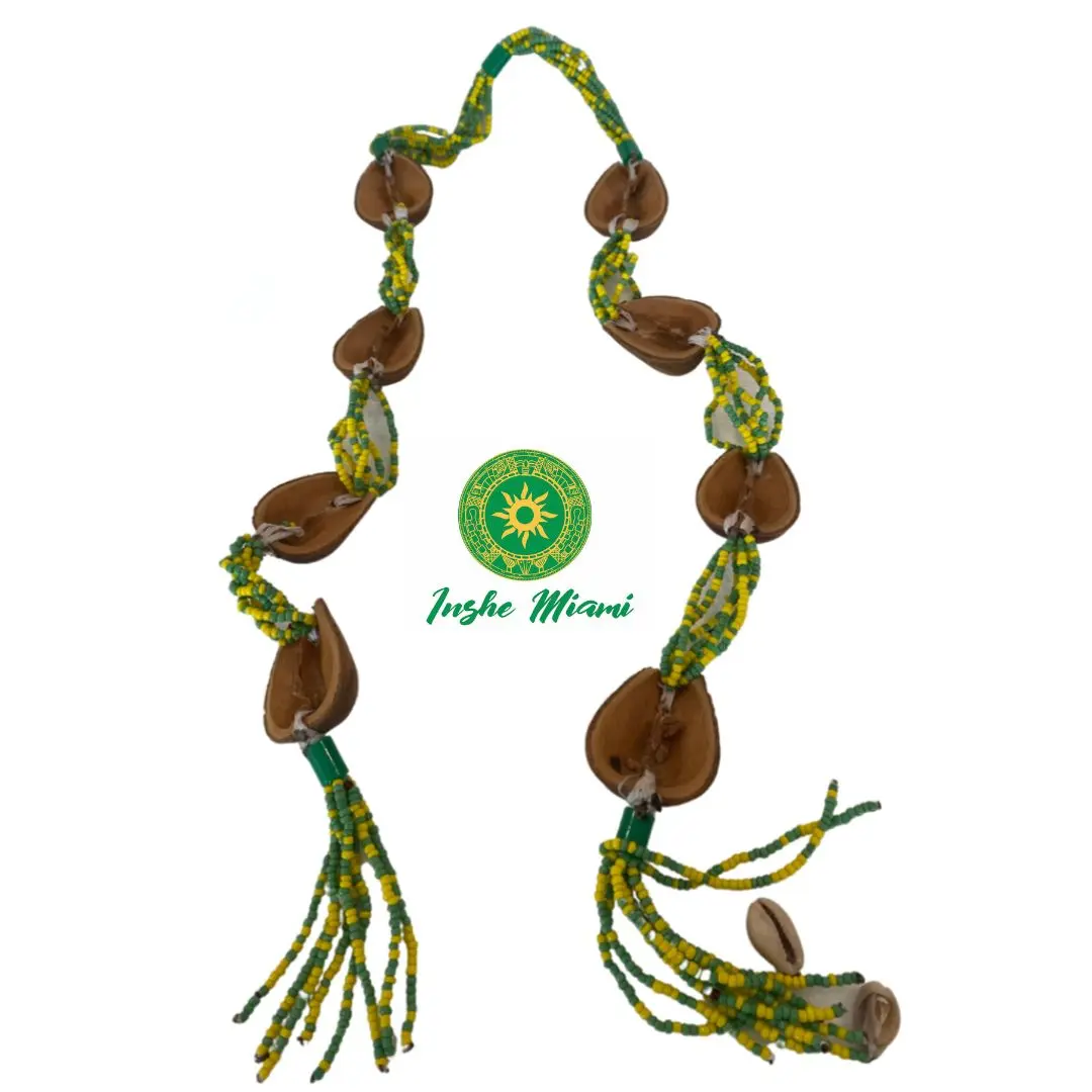 Opele Tradicional Verde y Amarillo