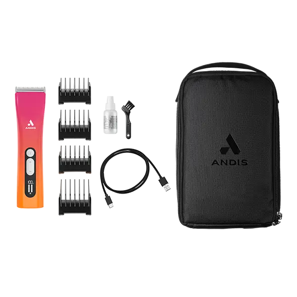 ProClip 5-in-1 Adjustable Blade Pet Grooming Clipper for Dogs & Cats - Sunset ProClip 5-in-1 Adjustable Blade Pet Grooming Clipper for Dogs & Cats - Sunset