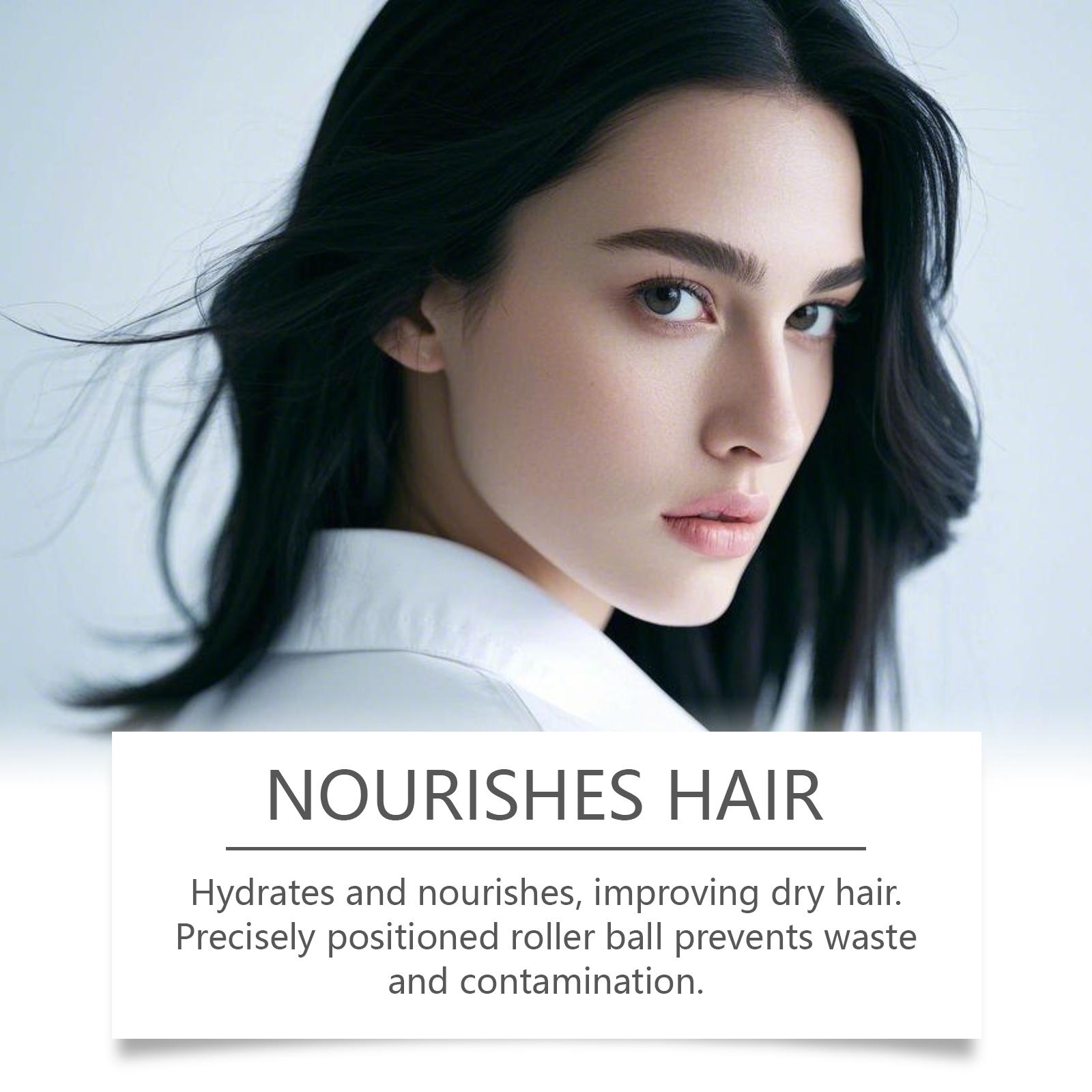 Nourishing Hair Essence Liquid Deeply Moisturizes & Nourishes Hair Follicles, Protects & Soothes the Scalp, Provides Intensive Nutrient Care, Helps Reduce Breakage, Supports Hair Growth for Thicker, Fuller, Stronger & Healthier-Looking Hair