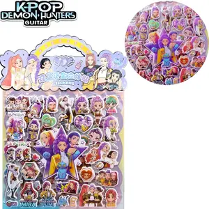 Laser-Cut Stickers Tiger Stripe Rumi Mira Zoey Anime Stickers, Office & Campus Decor Gifts, Fan Exclusive, Back-to-School Season