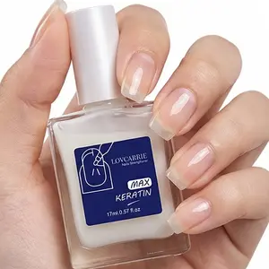 LOVCARRIE Strengthening Nail Serum - 17ml Instantly glossy nails Alcohol-free keratin formula Designed for thin, weak nails