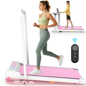 【SAVEYOUR】Folding Treadmill 2 in 1 Walking Pad,Under Desk Treadmill, Foldable Portable Treadmill with Handle Remote Control LED Display, Walking Jogging Machine for Home Office Use Home Exercise Equipment Home Fitness Equipment