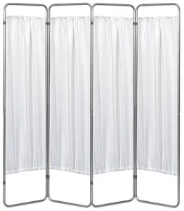 Omnimed 4 Panel Portable Room Divider (In White)