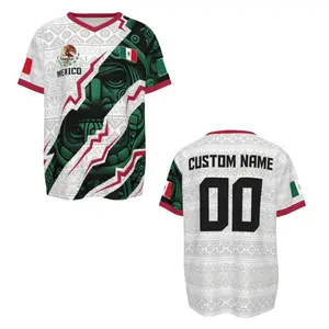 Personalized Mexico 2026 Soccer Jersey, Custom Name Number Football Shirt, Aztec Style Fan Tee, Mexico Supporter Gift