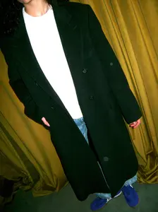 Vintage Cashmere Wool Overcoat