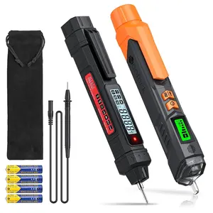 Non Contact  Tester 12-1000V/48-1000V and 2 in 1 Pen Type Digital Multimeter Adjustable Sensitivity AC  Detector 4000 Counts TRMS Multimeter for   Resistance