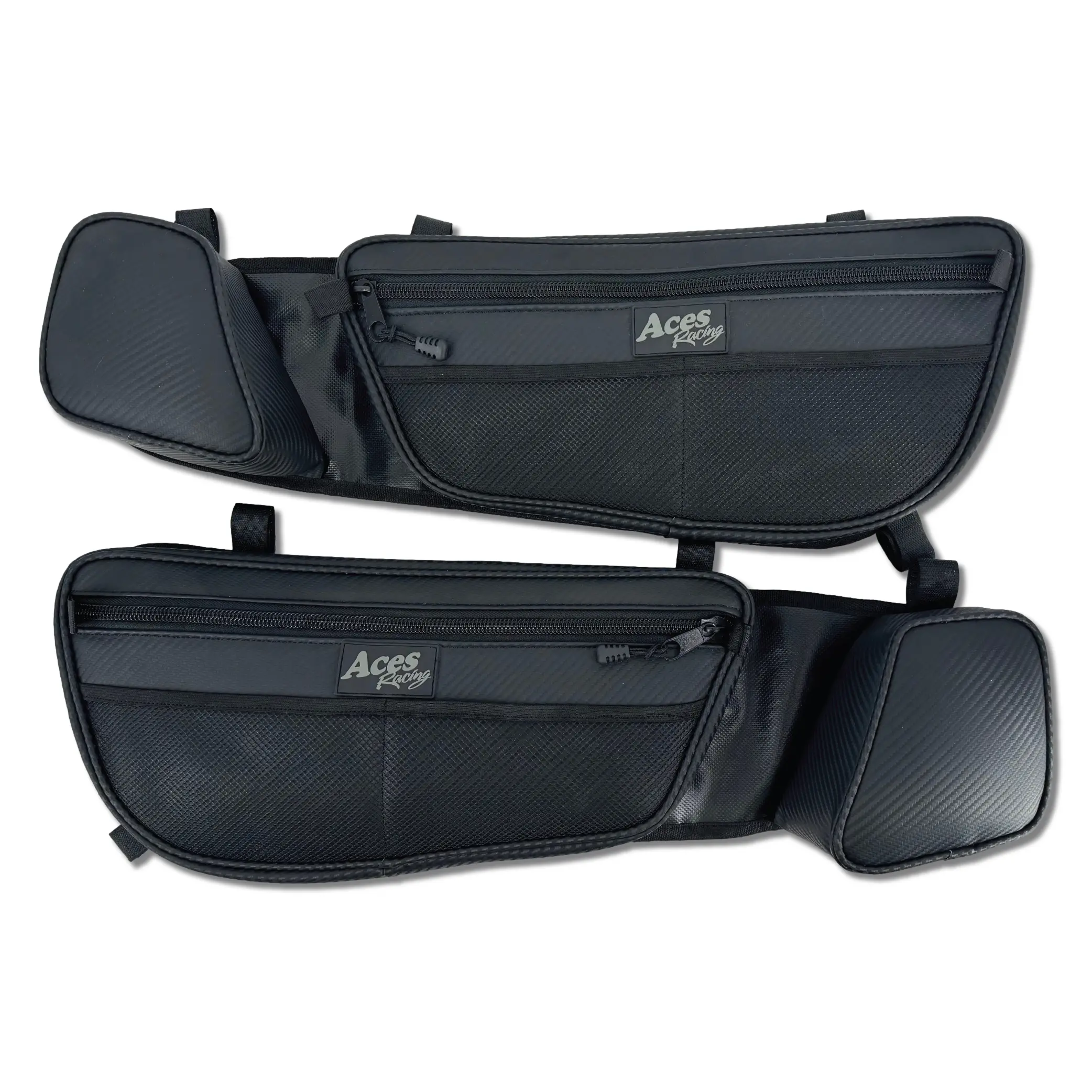 Can-Am X3 Door Bags (2017+) – Front Pair with Knee Pad & Storage by Aces Racing