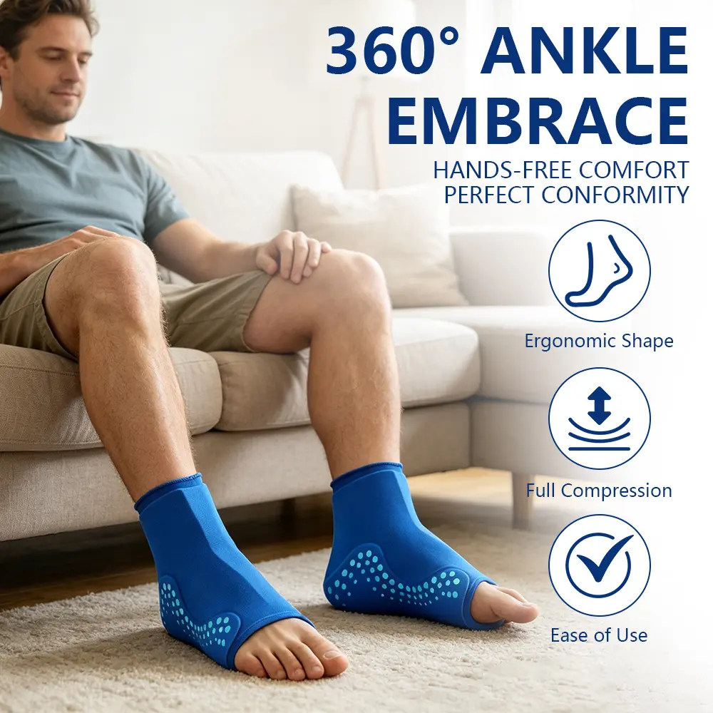 3D cold compress ankle protector, cold compress foot ice pack, cold compress ankle, foot cold compress protective gear