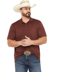 Ariat Men's Tek Solid Short Sleeve Performance Polo - 10022856