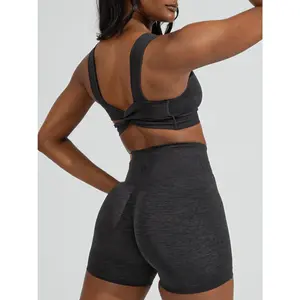 Synergy Seamless Sports Bra - Charcoal