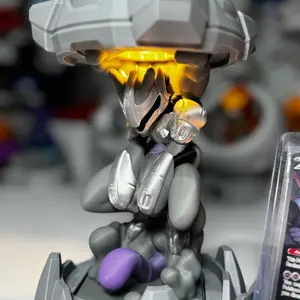Armored Mewtwo clone with leds