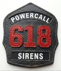 Firefighter Customiazble PowerShield Decals AI Style Customizable Fire Department Powershield Decals