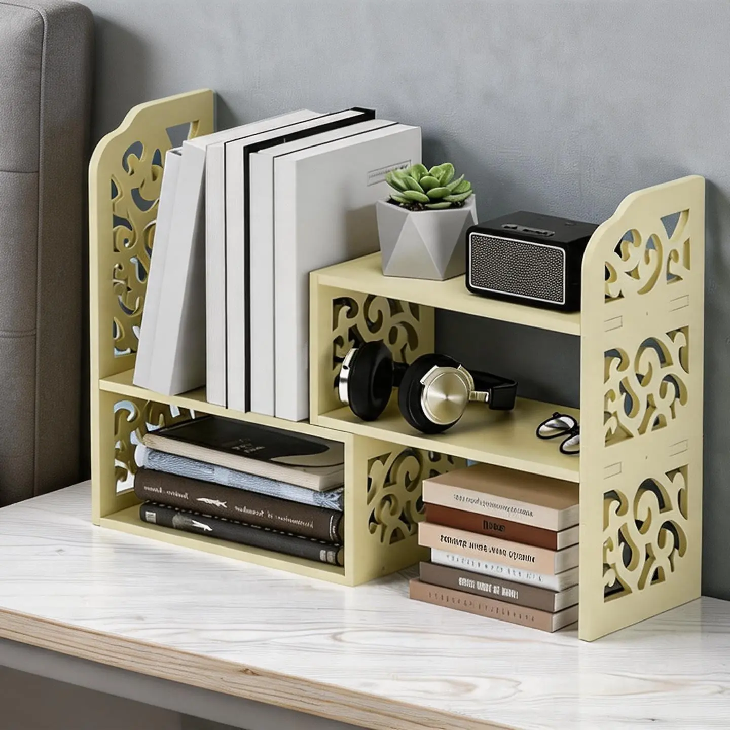 Beige – Patterned