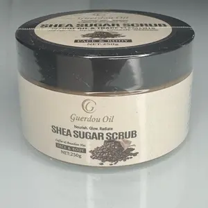 SHEA SUGAR SCRUB Ouffee el Drazilan Nuat FACE & BODY