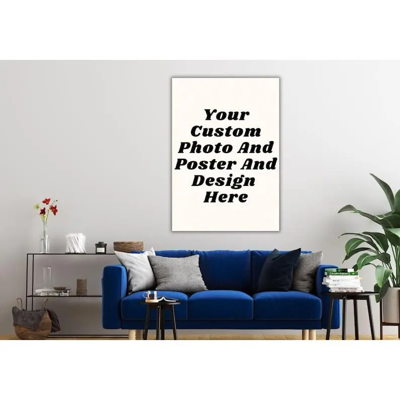 Custom Poster,Your Photo Image, Design or Large  poster,Personalised Gift, All Sizes Photo Canvas,Turn Your Photos into Canvas,Photo on Canvas