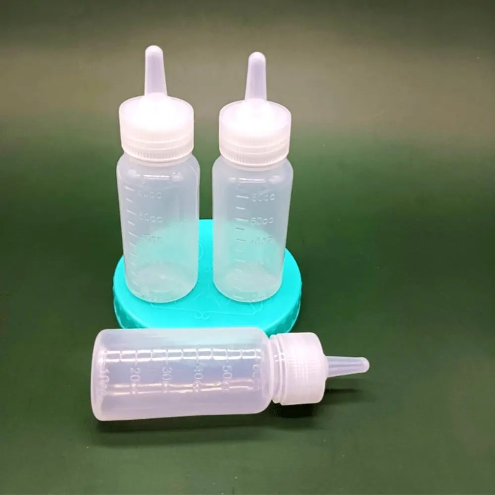 60ml Pet Feeding Bottle with Soft Nipples for Newborn Kittens-Pups, Suitable for Cat, Dog and Rabbit Pet Supplies
