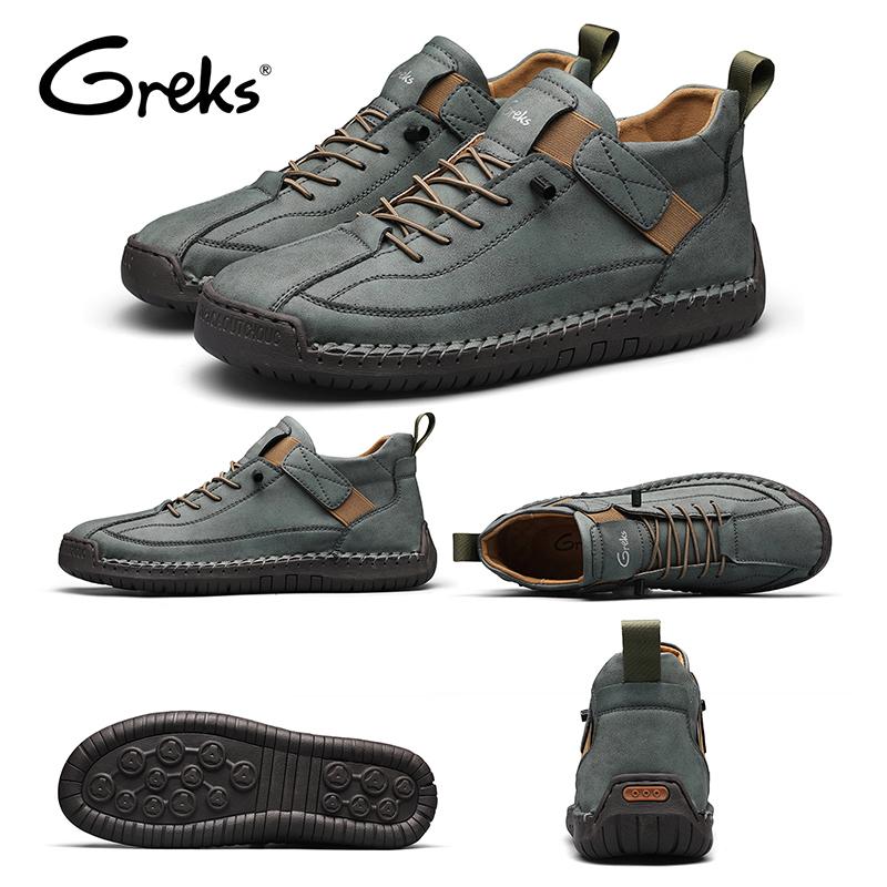 Men's Casual Ankle Boots Mid Top Walking Driving Shoes Fall Boots Black Boots Fathersdaygift Lightweight Footwear Boy