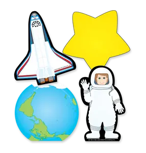 SHAPES ETC. Mini Notepad Set - Space