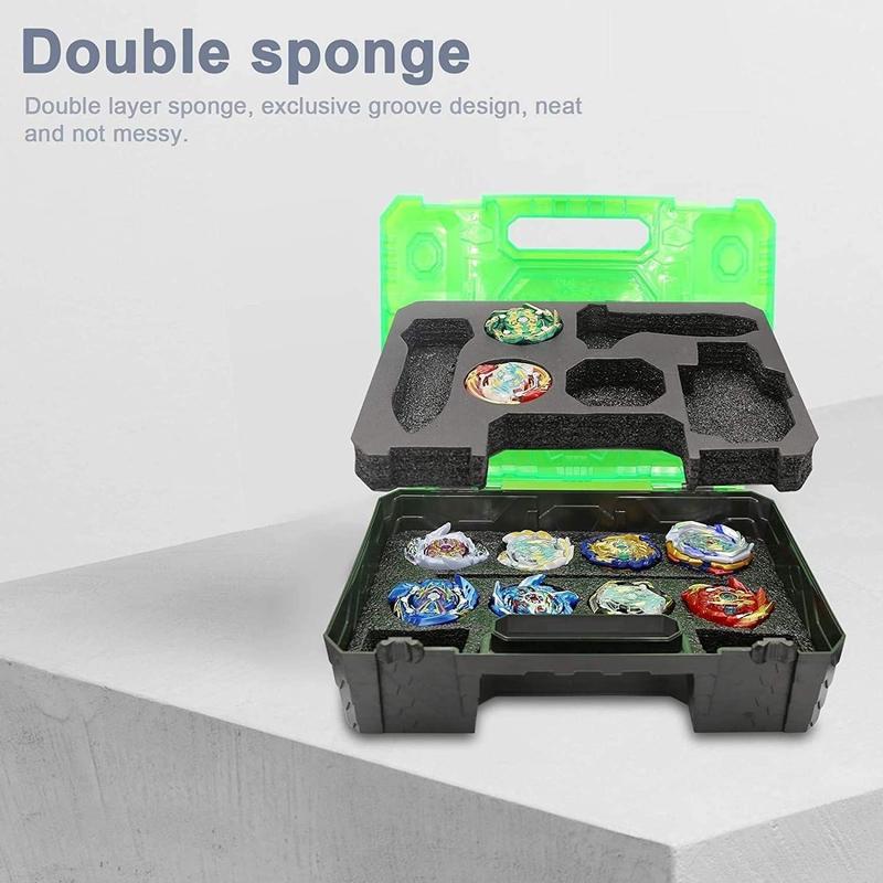 Bey Battling Top Burst Launcher Grip Toy Storage Box CaseGyros Spinning Top Set with 3 Launchers, Combat Gyro Setfor Kids Gift virginia  beyblade