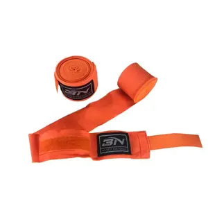 OEM Custom BN Elastic Boxing Hand Wraps Wrist Support MMA Training Protective Wraps