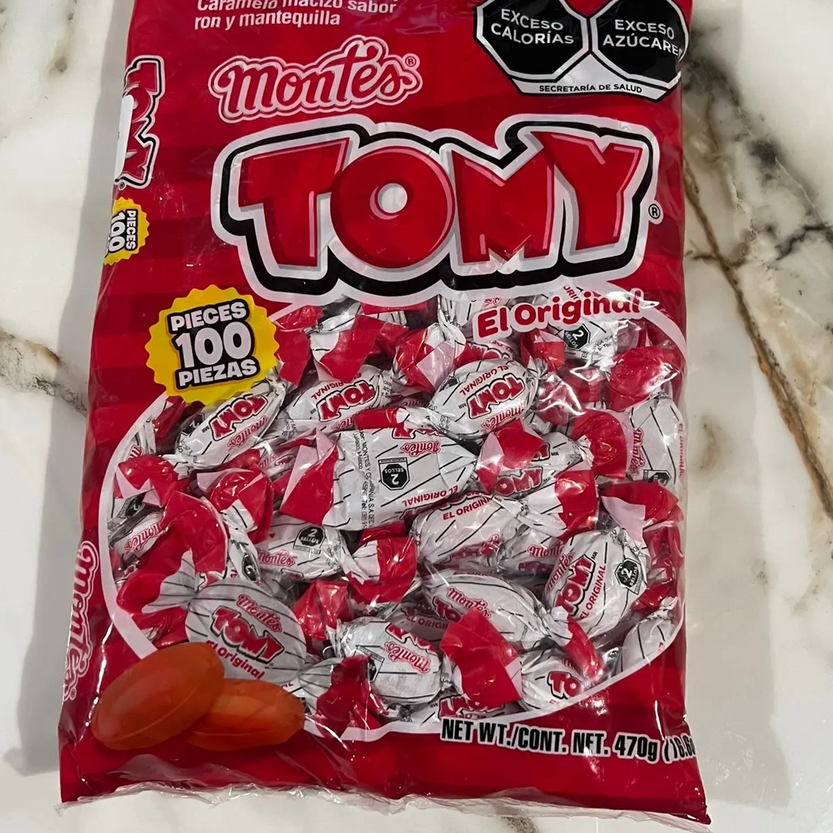 Monte’s tomy original caramel candy Monte’s tomy original caramel candy