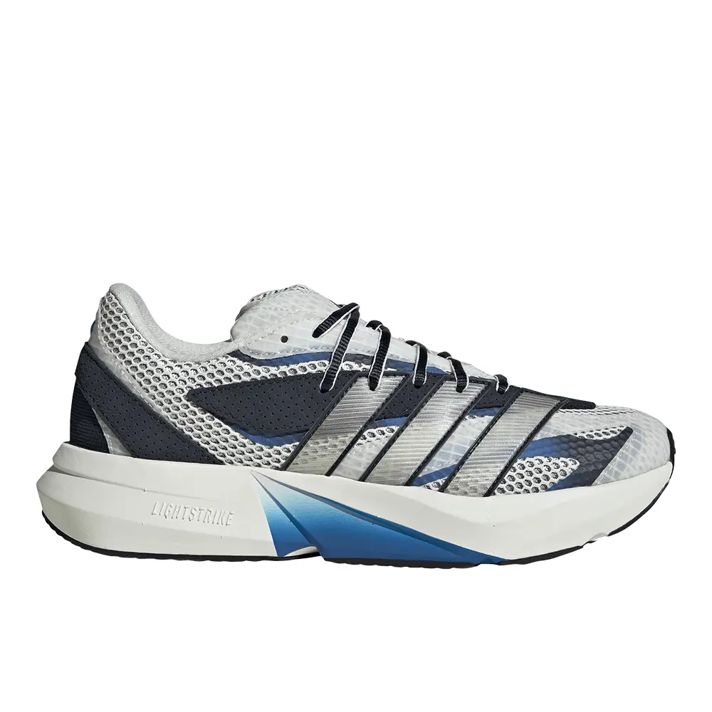 adidas Mens Lightblaze Lace Up Sneakers Shoes Casual - Off White