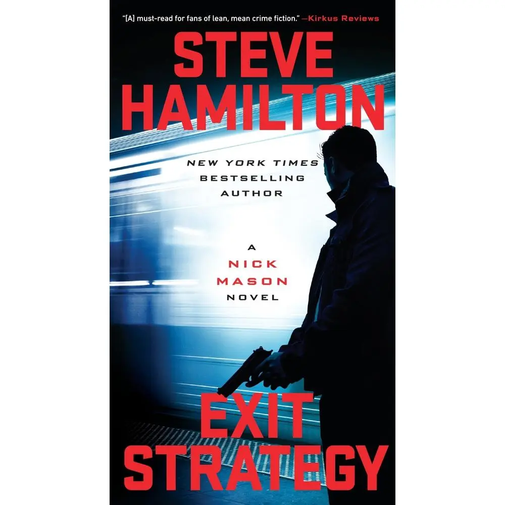 Used Book - Exit Strategy by Steve Hamilton (Good Soft Cover Crime Fiction, English, 320pp, 0.6 lbs) - G.P. Putnam's Sons, New York Times Bestseller, Follow-Up to Bestseller, Action-Packed Journey