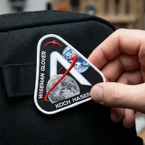 Artemis II Patch, NASA 2026 Retro Patch, Space Ethusiast Logo, Astronaut Moon Landing Gift for Space Lovers