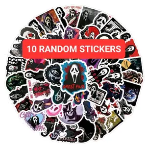 10 Pack of Ghostface Stickers- 10pk