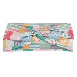 L&D Patchwork Nurse Headband – Labor & Delivery Handmade Headband, Soft Headband, One-Size-Fit