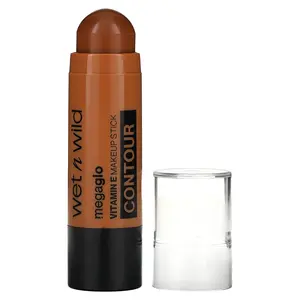 wet n wild MegaGlo, Vitamin E Makeup Stick, Contour, 806 Where's Walnut?, 0.21 oz (6 g)
